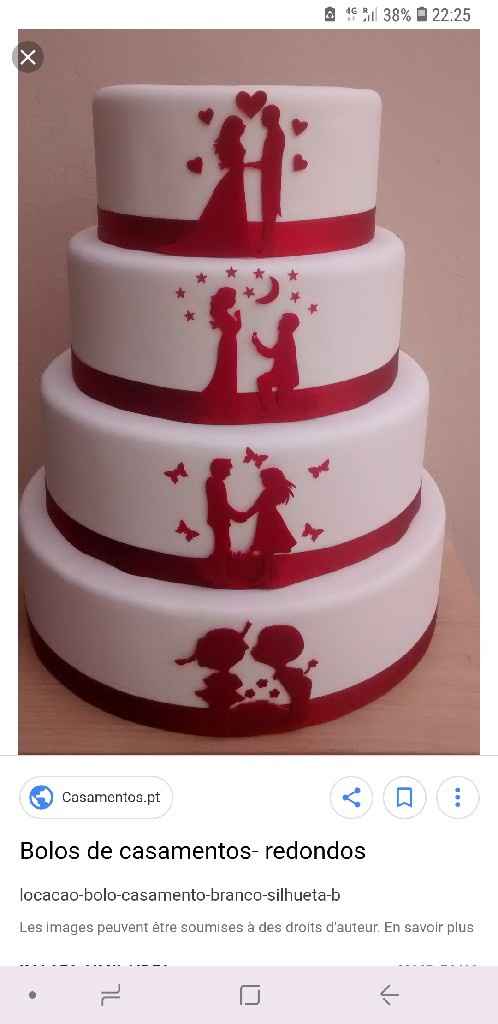 Bolo de casamento - 1