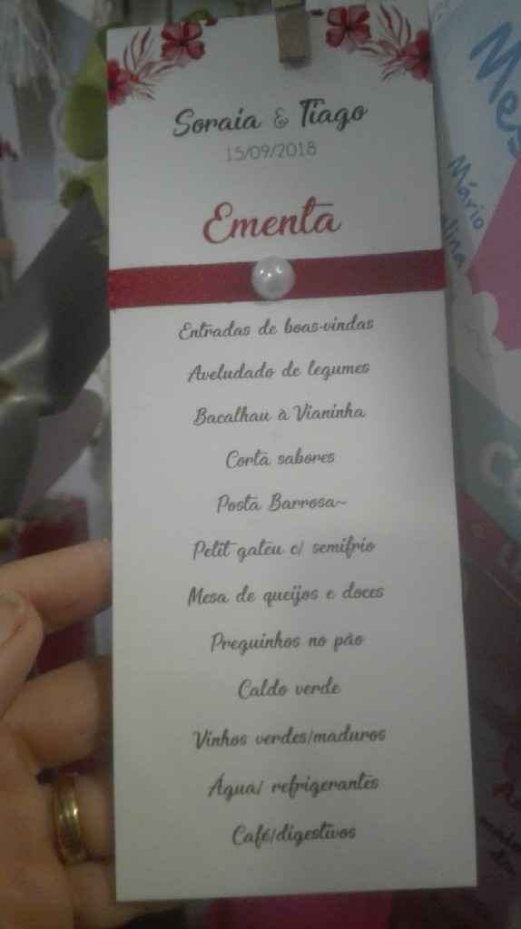 Ementas - 1