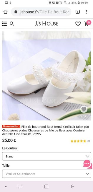 Sapatos para as meninas das alianças - 1