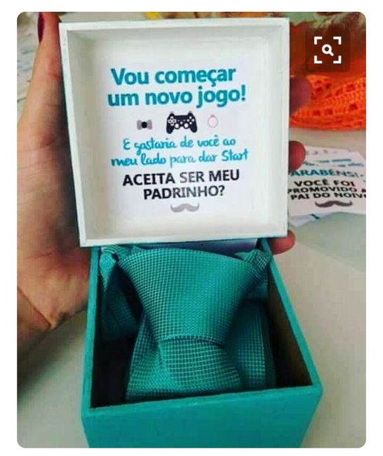 Convite - padrinhos de casamento - 1