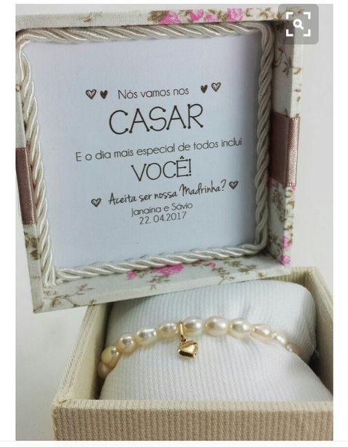 Convite - padrinhos de casamento - 2
