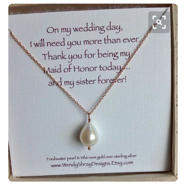Prendas para damas de honor - 1