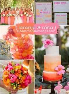 8. Laranja e Rosa