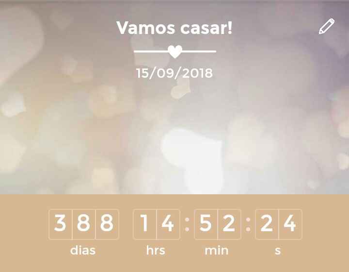 Quantos dias marca o vosso contador hoje? - 1