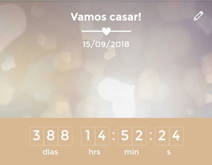 Quantos dias marca o vosso contador hoje? - 1
