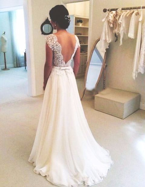 Vestidos de Noivas Simples e Elegantes 7