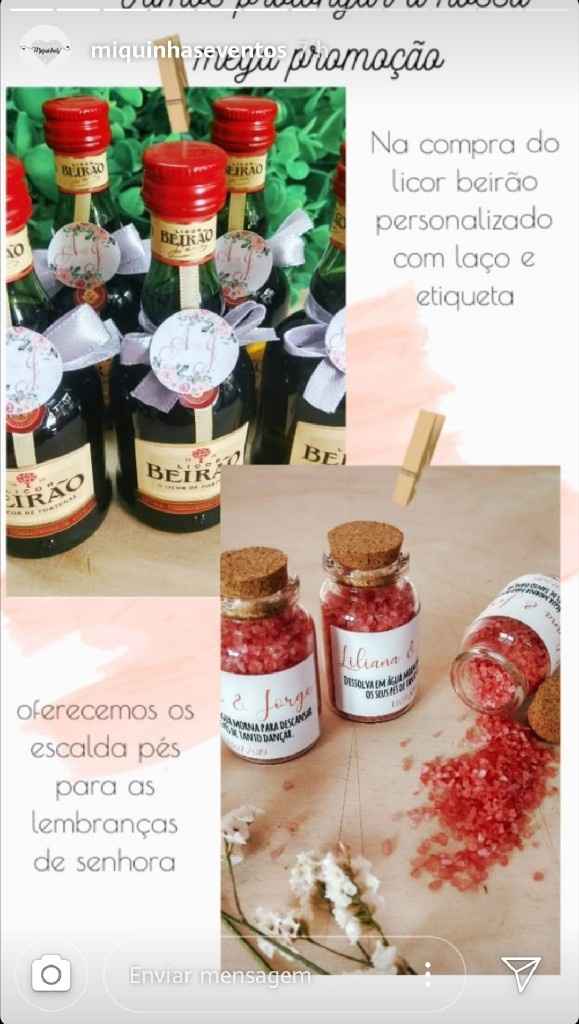Lembrança low cost - 1