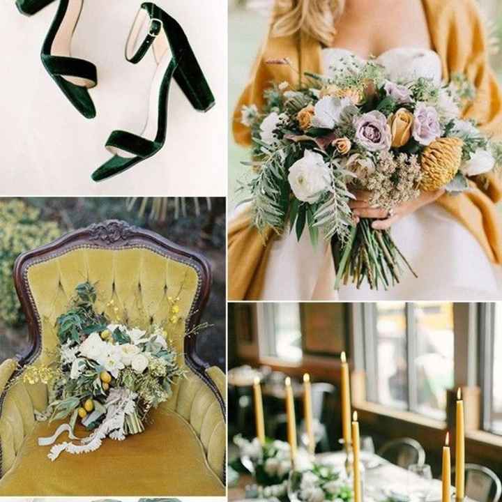 Ajuda a escolher a palete de cores do casamento - 1