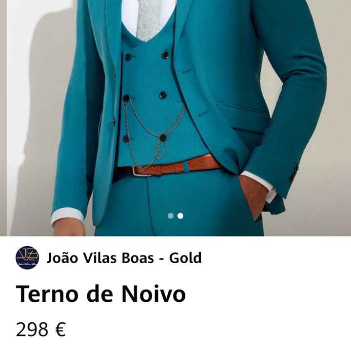 Fato verde para o noivo, onde encontrar? - 2