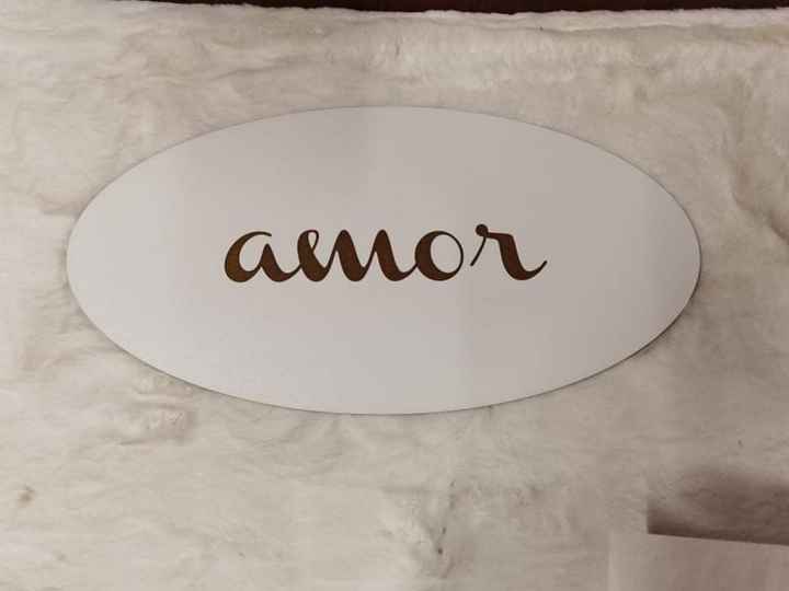 Placas de casamento - 1