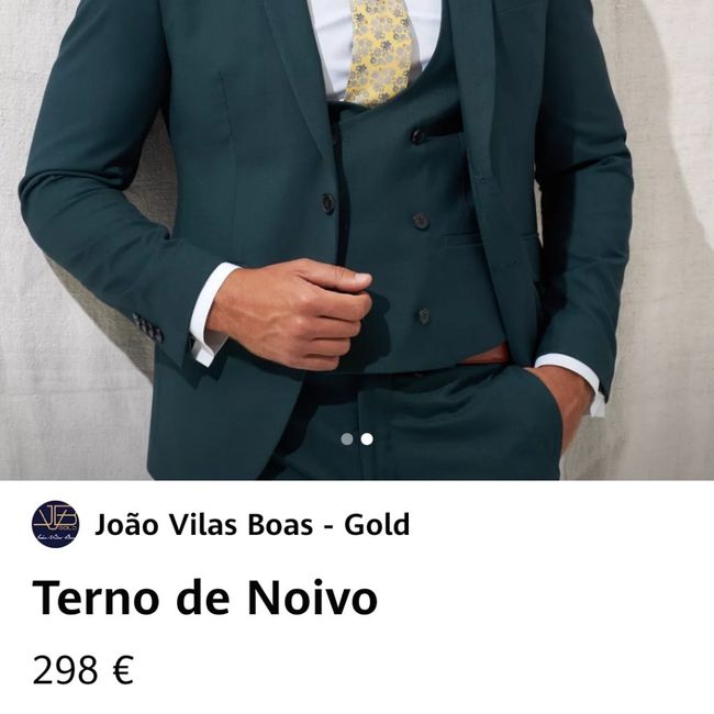 Fato verde para o noivo, onde encontrar? 5