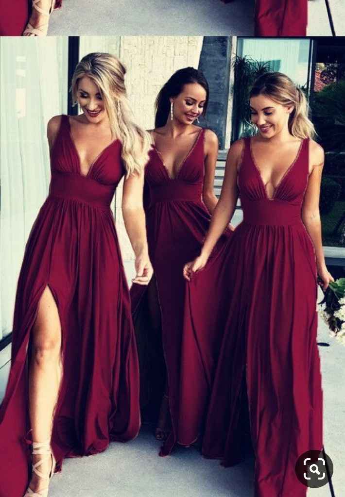 Inspiração vestidos damas de honor - 1