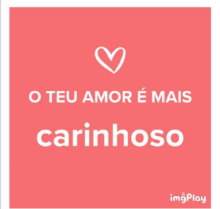 o amor da Carolina é... - 1