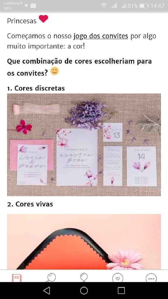 Os meus convites de casamento: Nádia & Hugo - 1