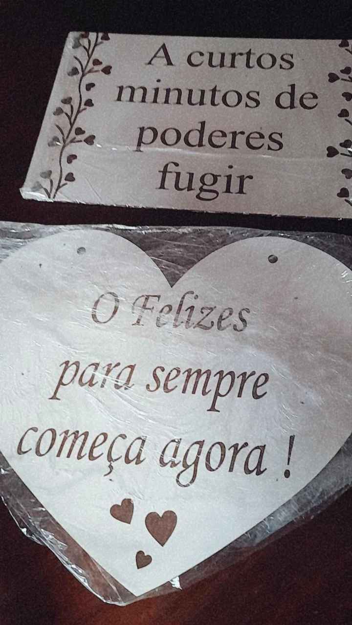 Placas - Entrada da Noiva 💒 - 1