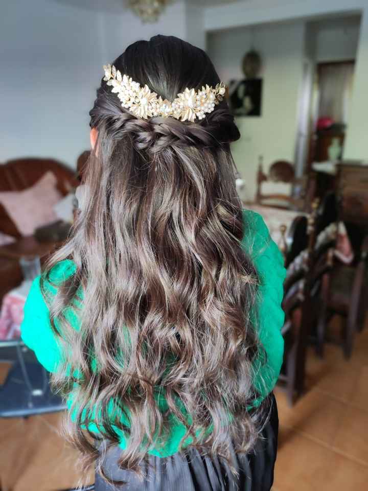 Prova de penteado - 1