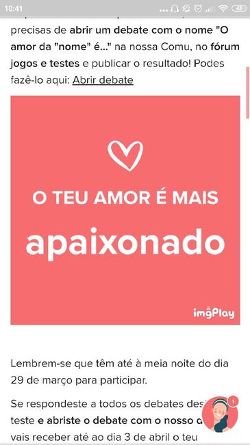 o amor da Alexandra é... - 1