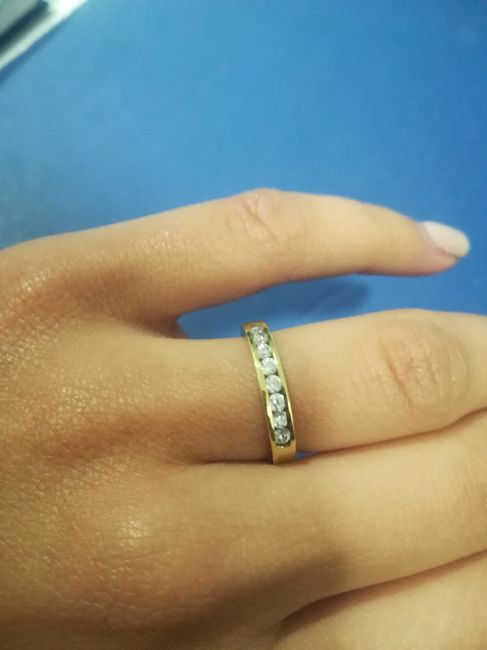 Bora partilhar o nosso anel de noivado? 💍😍 - 1