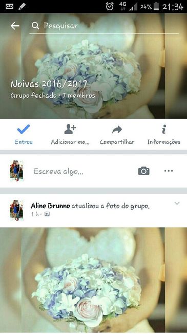 Grupo facebook noivas 2016/2017 ? - 1