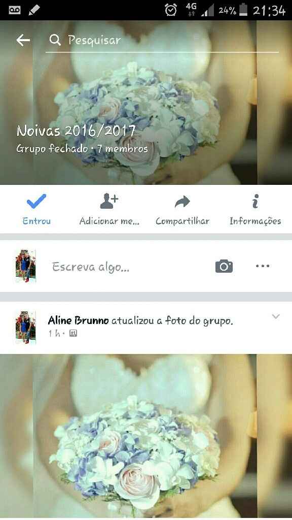 Grupo facebook noivas 2016/2017 ? - 1