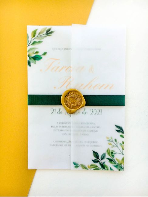 Check - Convites e Porta Alianças 1