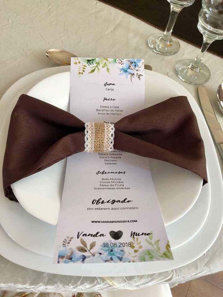 Como será o vosso menu de casamento? - 1