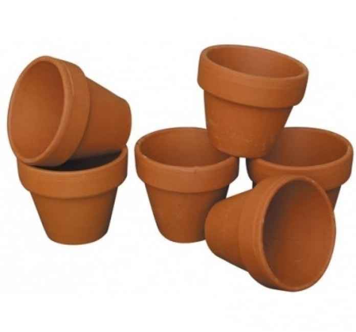 Mini Vasos de Barro - 1