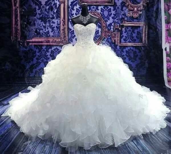 Vestido de noiva bonito e com preço em conta - 1