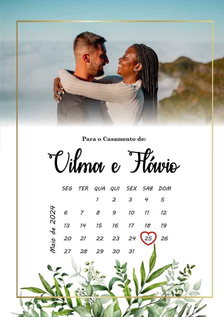 o nosso save the date - 1