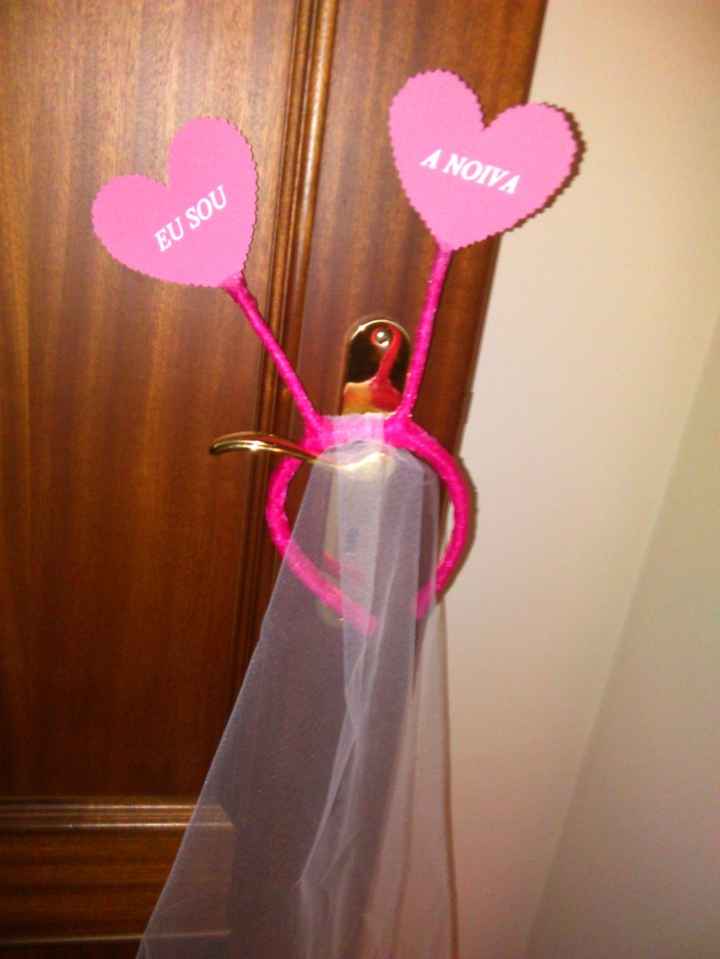 Bandolete com véu diy