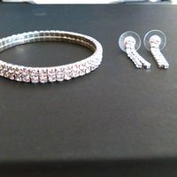 Brincos e pulseira