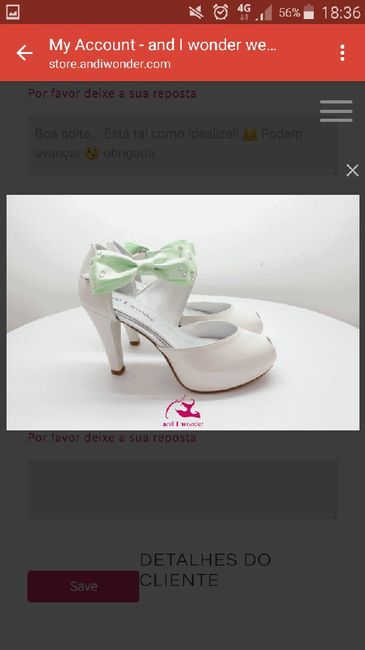 Os meus sapatinhos estão prontos 😍 - 2