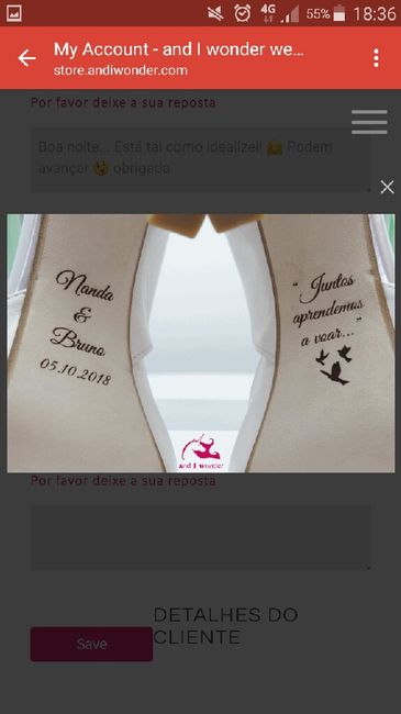 Os meus sapatinhos estão prontos 😍 - 5