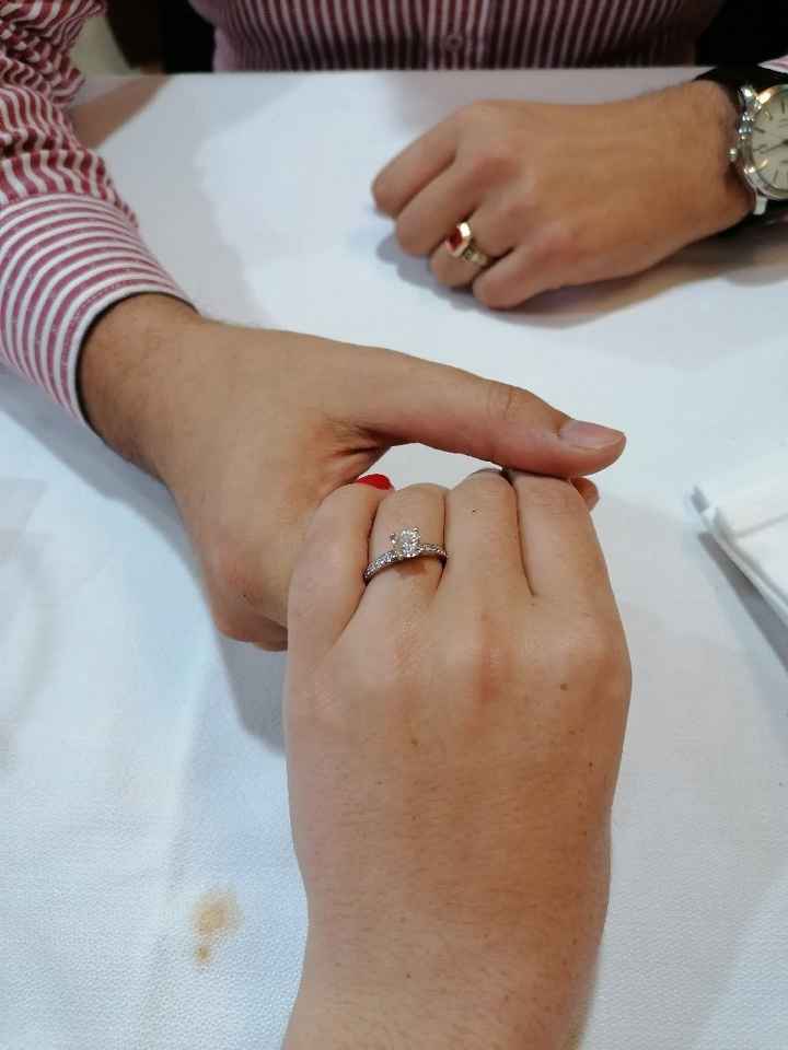 Anel de Noivado 💍❤️ - 1