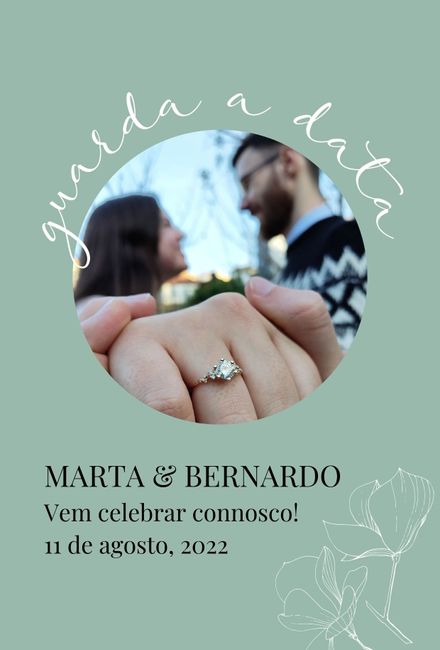 Save the date! Vais usar ou não? 4