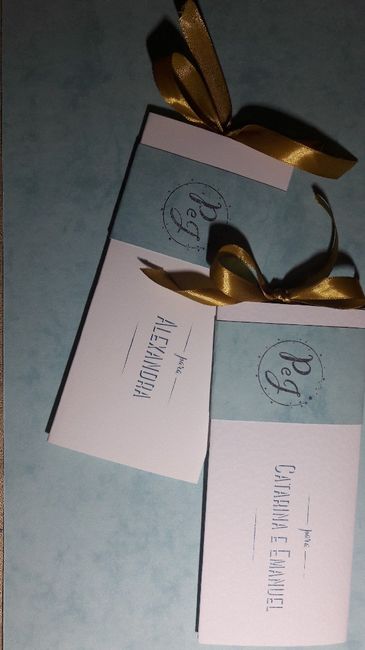 Envelopes e convites - check ✅ - 2