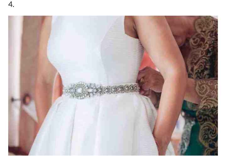 O teu vestido de noiva em 10 passos: o cinto - 1