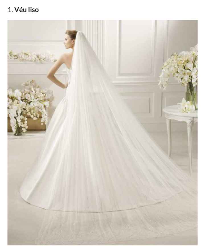O teu vestido de noiva em 10 passos: o véu - 1