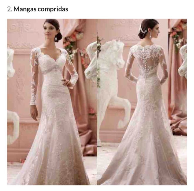 O teu vestido de noiva em 10 passos: as mangas - 1