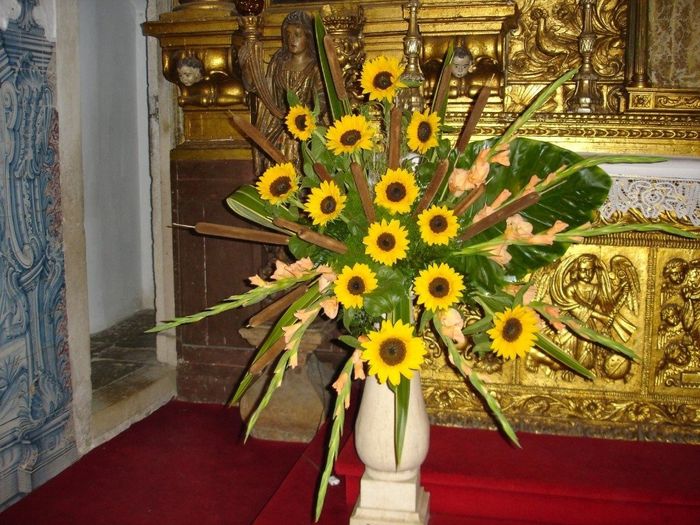 decoração girassois
