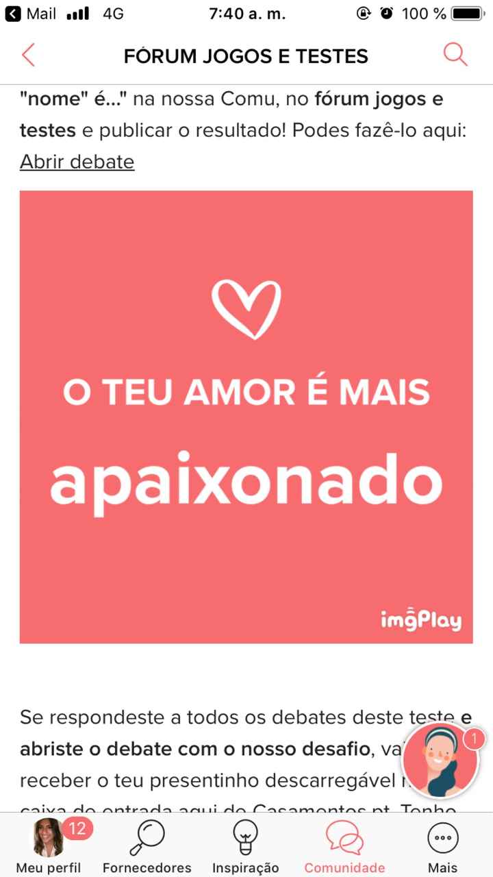 "O amor da Isbett e Gonçalo é Apaixonado - 1