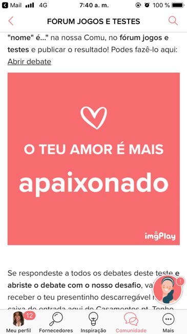 "O amor da Isbett e Gonçalo é Apaixonado - 1