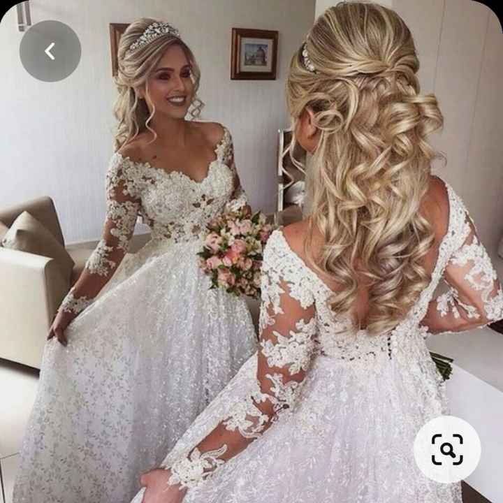 Penteado 2 em 1 alguem fez? 👰‍♀️💇‍♀️ - 1