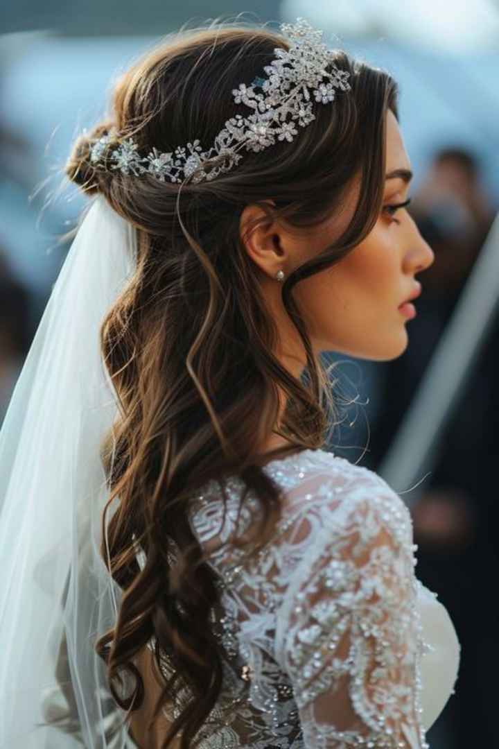 Ideias de penteados 💞💒👑💍✨ - 4