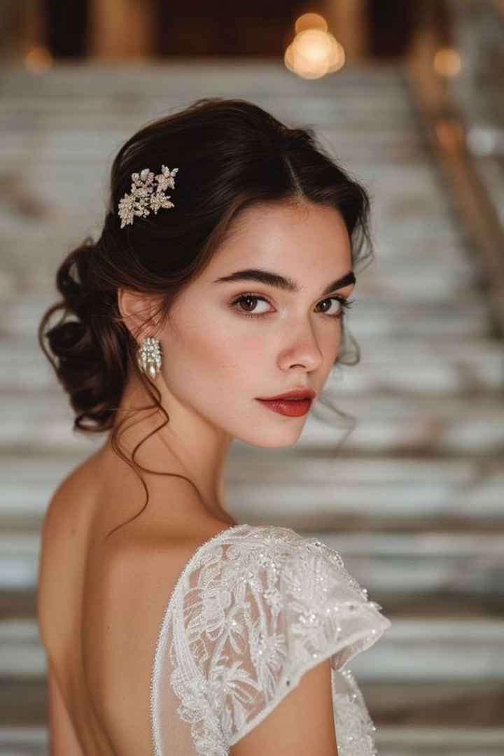Ideias de penteados 💞💒👑💍✨ - 8