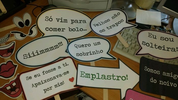 Placas para o photobooth - 2