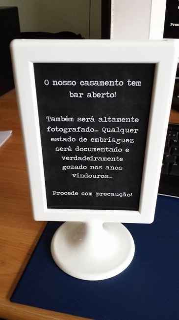 Bar placa