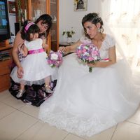 Madrinha, menina das alianças