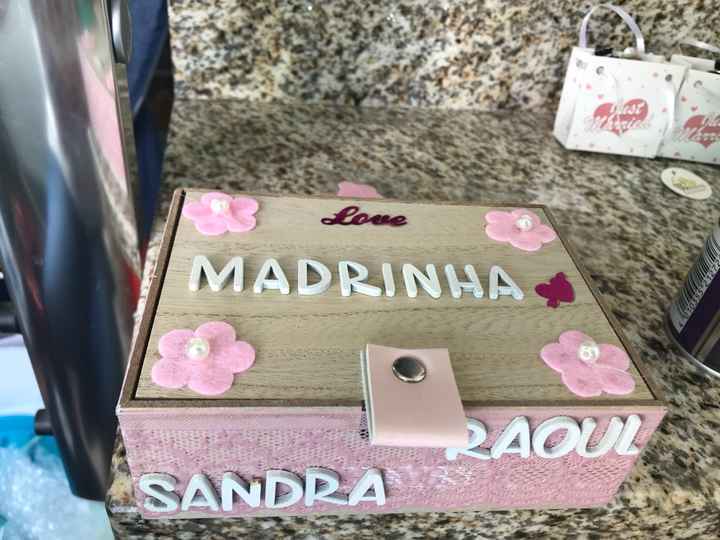 Convites para padrinho e madrinha - 1