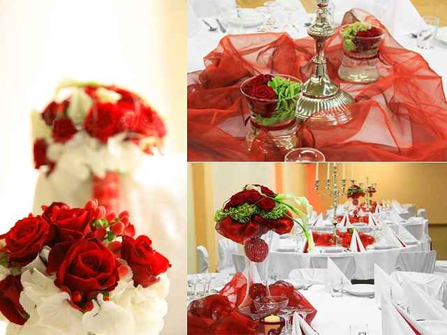 Inspiração ~ Decoração em Vermelho
